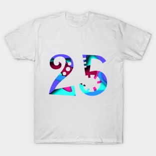 25 Color Wave (Clear) T-Shirt